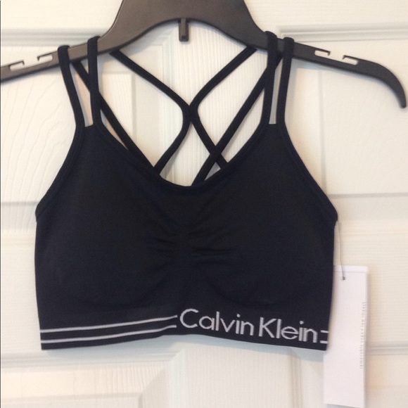 🆕 Calvin Klein Sports Bra Sm - Picture 1 of 3